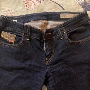 Diesel Industry Super Slim-Skinny Low Waist Stretch Jeans